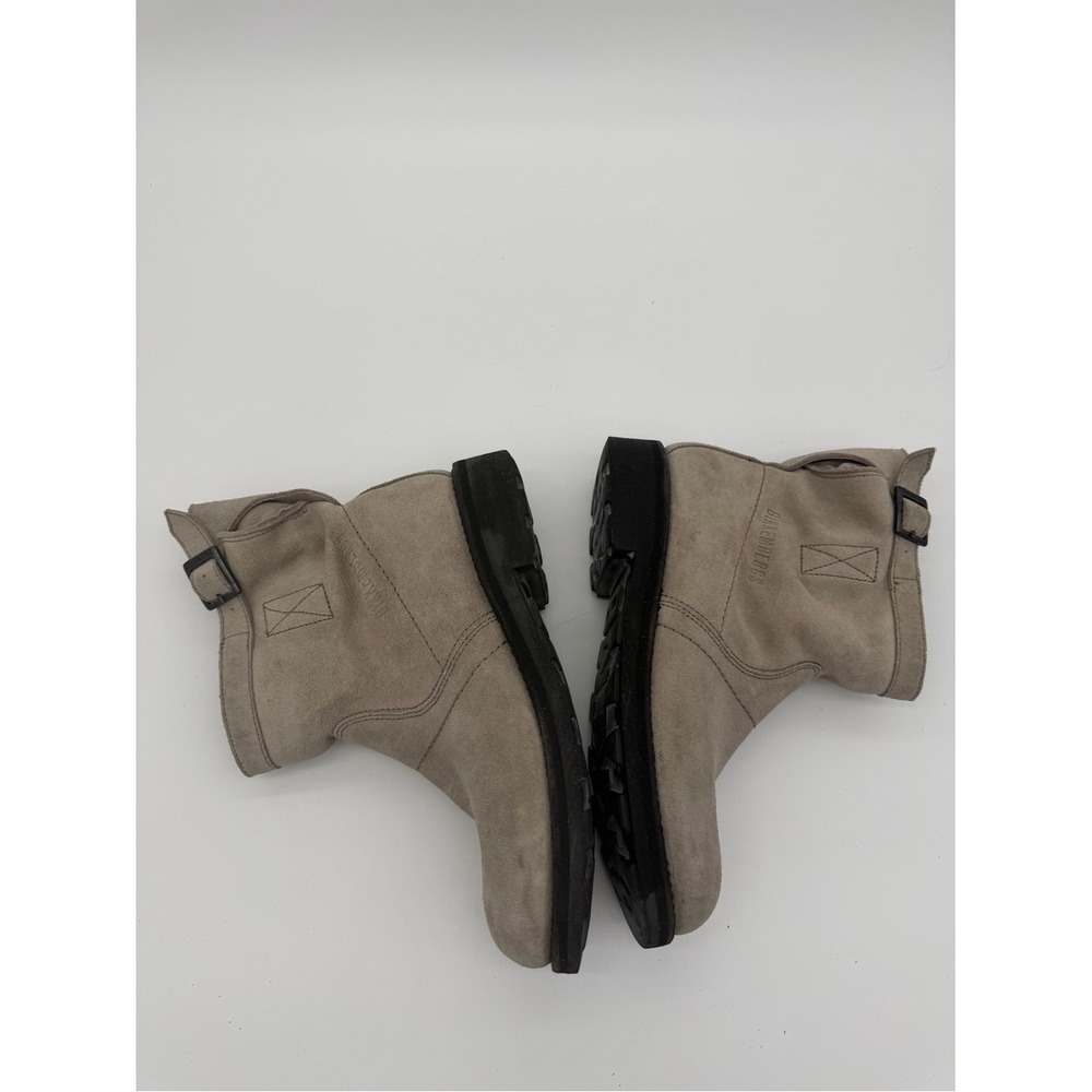 Bikkemburg Stone Suede Ankle Boots with Buckle size 38/7 - Picture 6 of 11